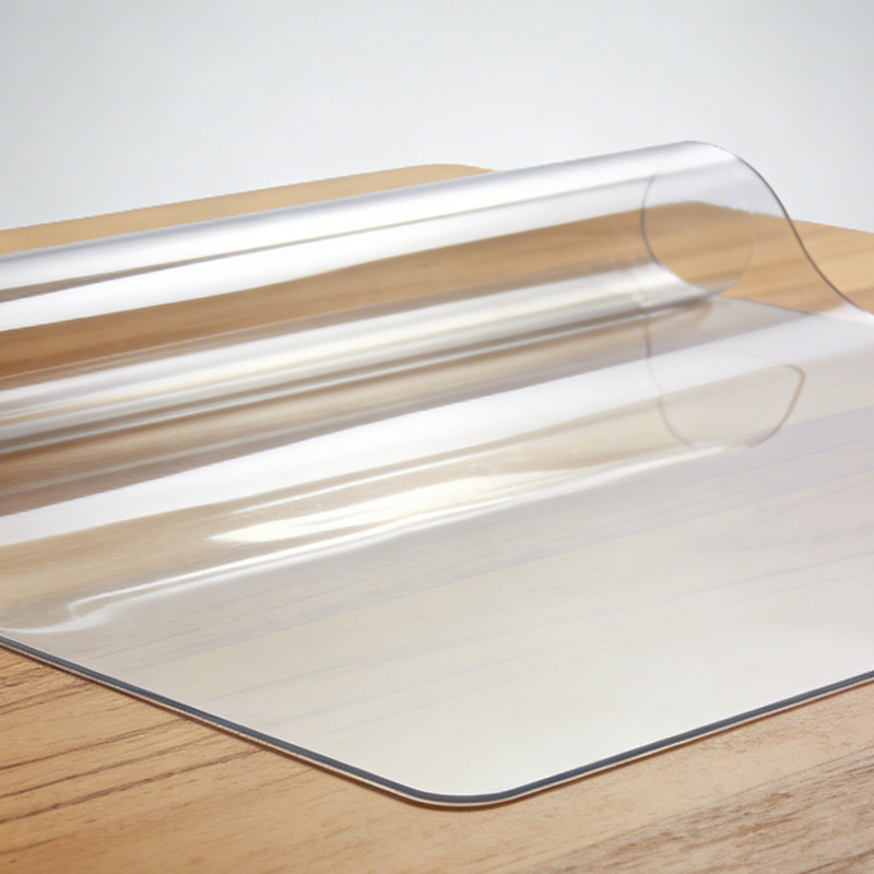 High Clear PVC Desk Mat Tabletop Protective Mat