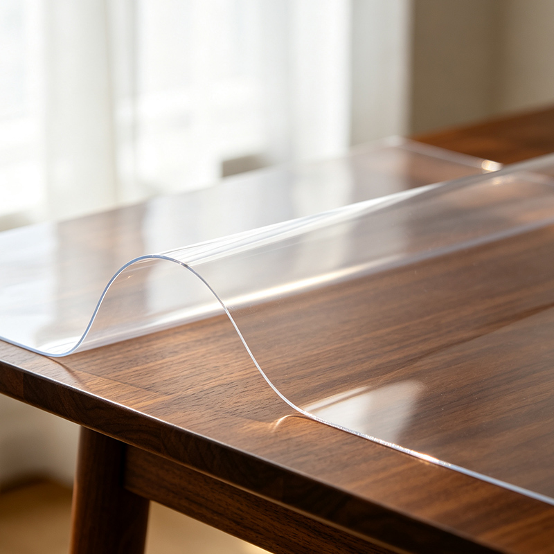 Transparent PVC Office Desk Mat