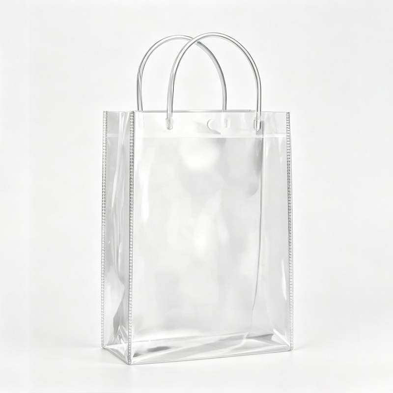 Clear PVC Gift Bag with Handles